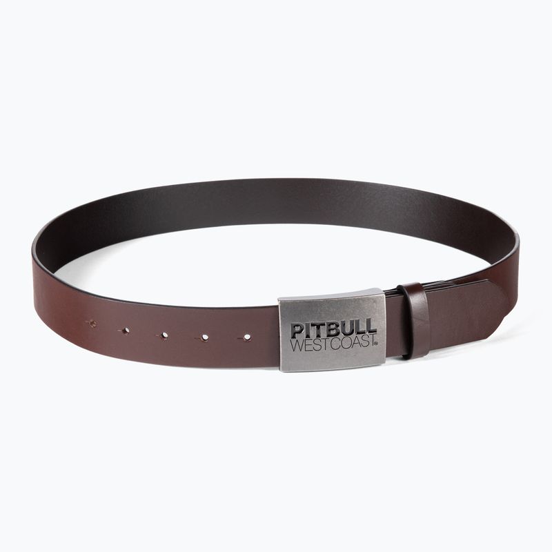 Pánsky opasok Pitbull West Coast Original Leather TNT brown