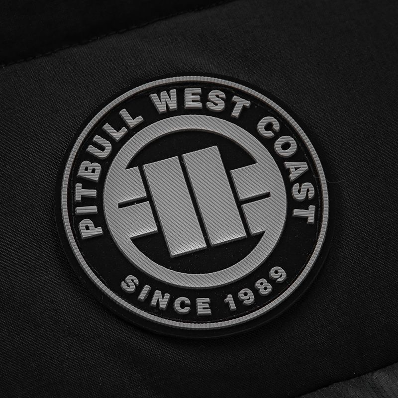 Pánska zimná bunda Pitbull West Coast Greyfox Hooded Quilted black 5