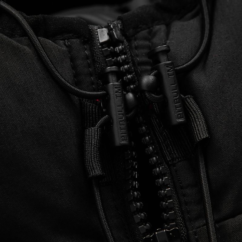 Pánska zimná bunda Pitbull West Coast Greyfox Hooded Quilted black 6