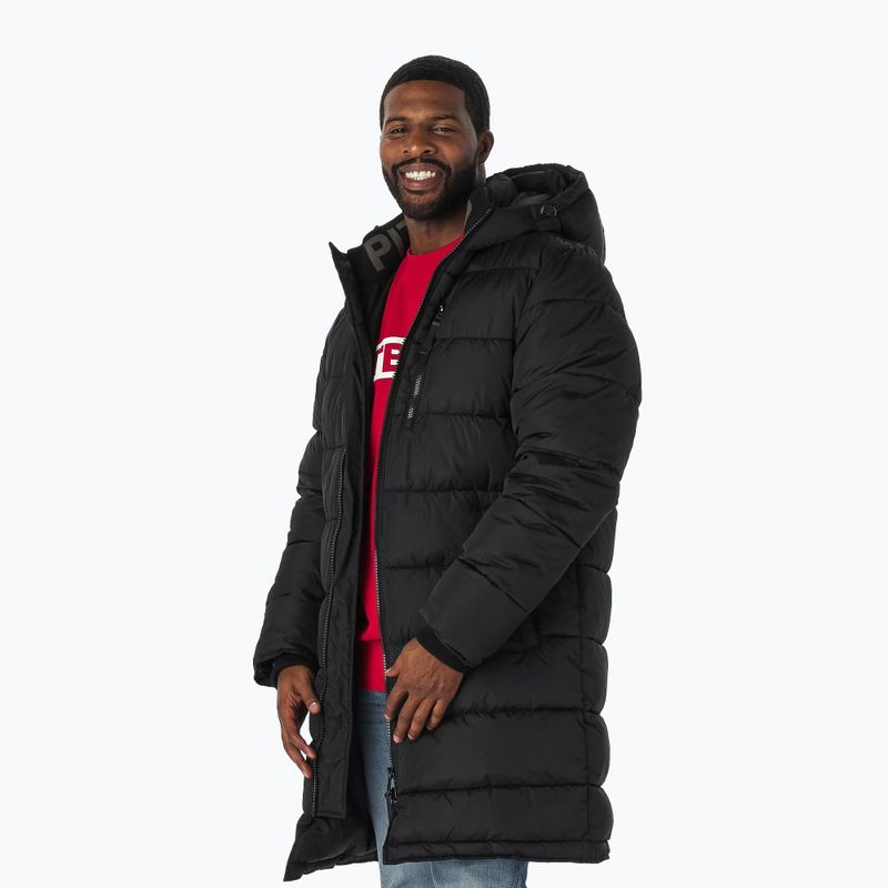 Pánska páperová bunda Pitbull West Coast Starwood Hooded Parka black 3