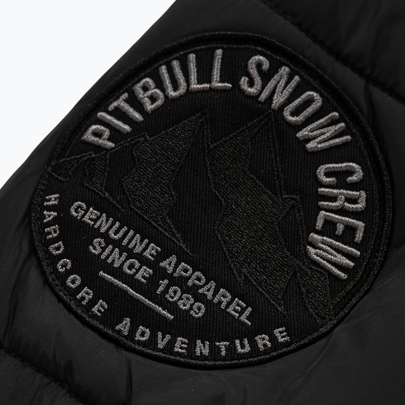 Pánska páperová bunda Pitbull West Coast Starwood Hooded Parka black 7