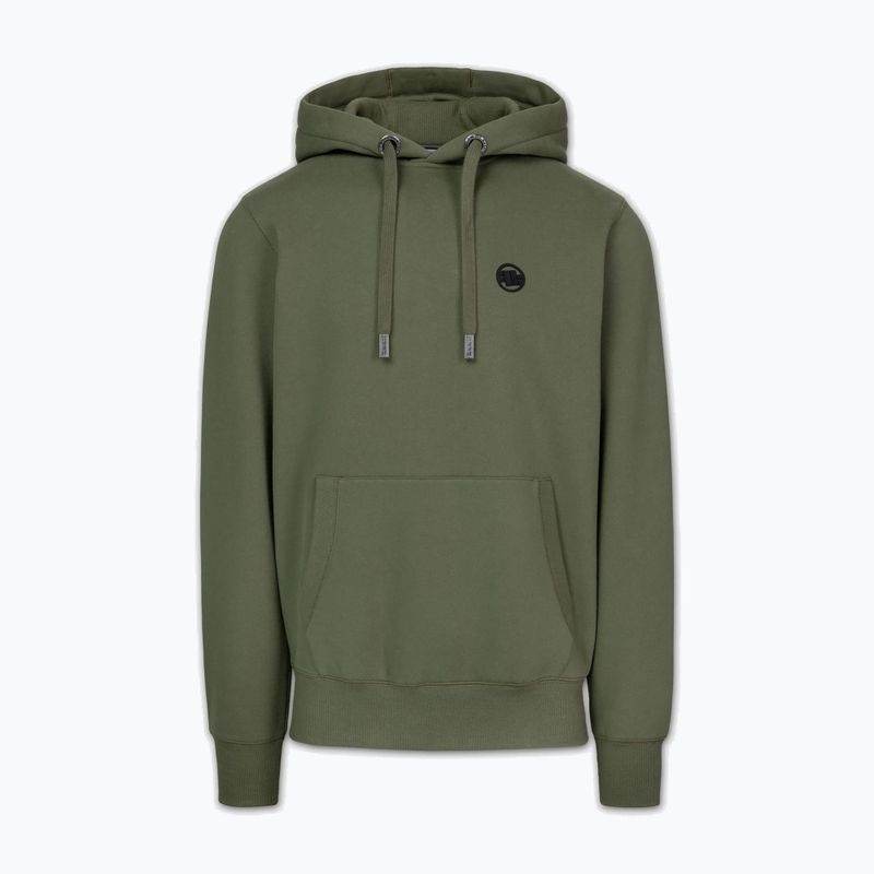 Pánska mikina Pitbull Small Logo Hooded olive 3
