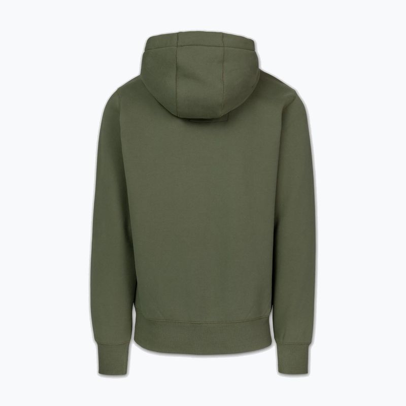 Pánska mikina Pitbull Small Logo Hooded olive 4