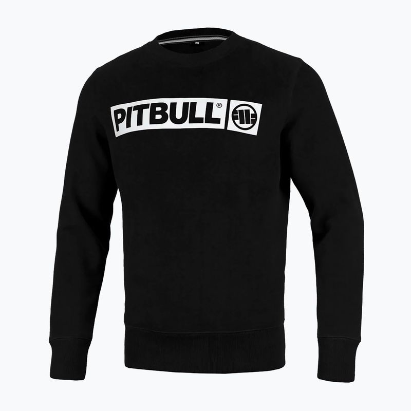 Pánska mikina Pitbull West Coast Crewneck Hilltop Terry Group black 3