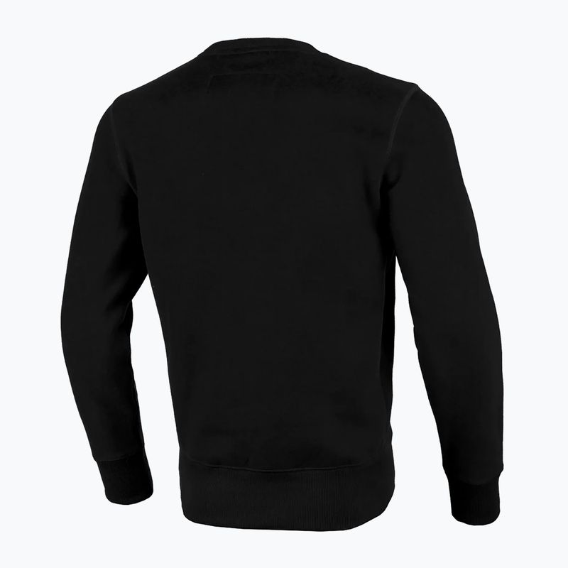 Pánska mikina Pitbull West Coast Crewneck Hilltop Terry Group black 4