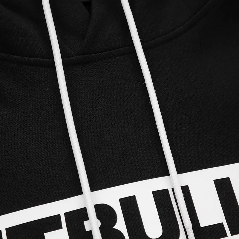 Pánska mikina Pitbull West Coast Hooded Hilltop Terry Group black 5