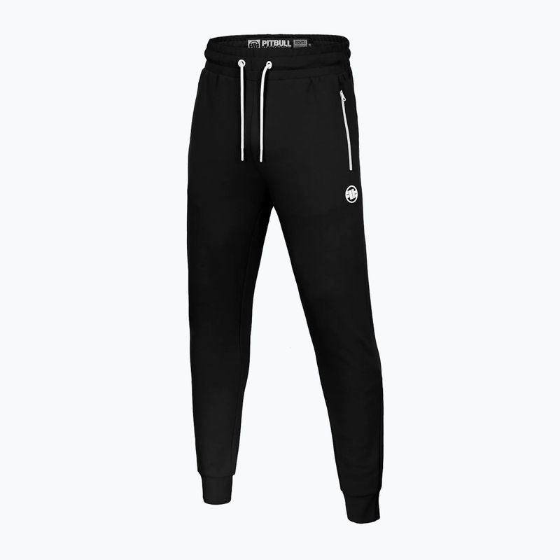 Pánske nohavice Pitbull West Coast Trackpants Small Logo Terry Group black 3