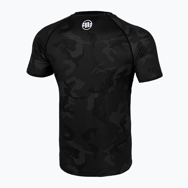 Pánsky Rashguard Pitbull Rashguard Net Camo II black camo 8