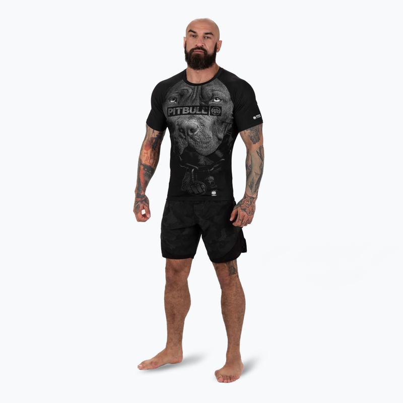 Pánsky Rashguard Pitbull Born in 1989 Rashguard black 2