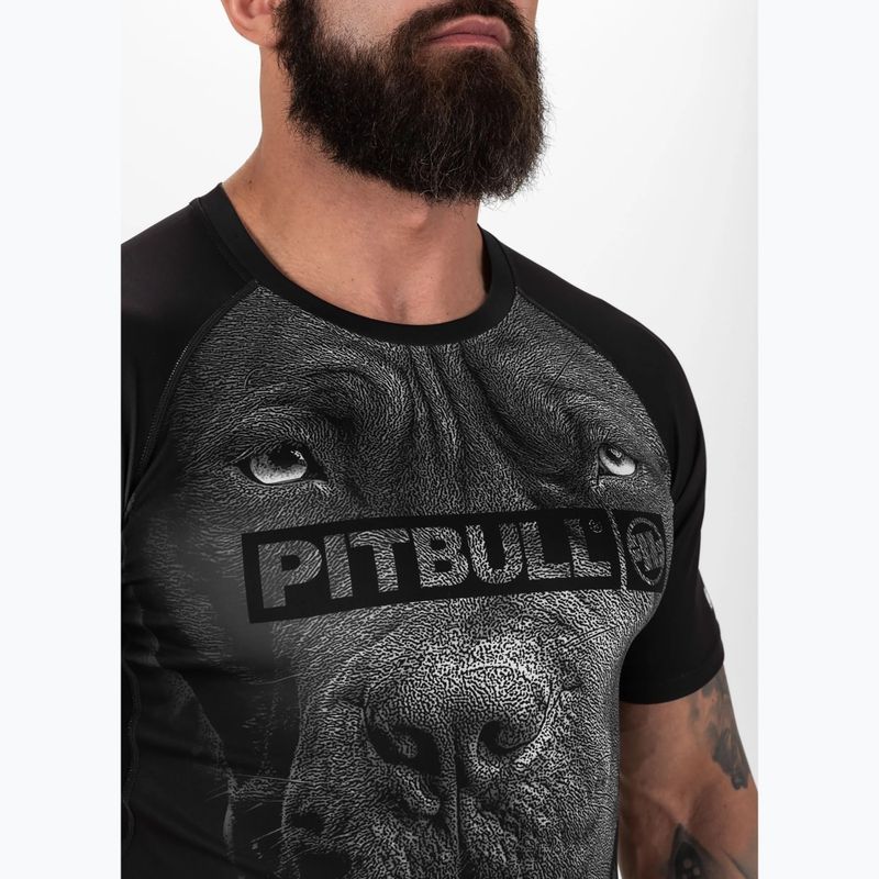 Pánsky Rashguard Pitbull Born in 1989 Rashguard black 4