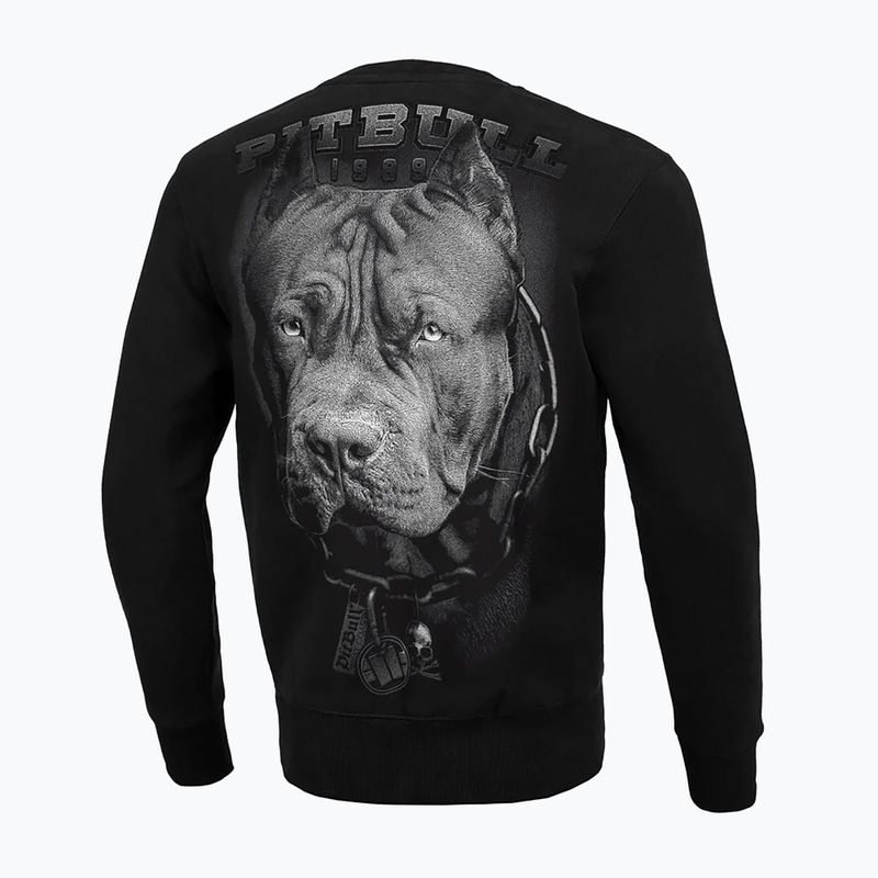 Pánska mikina Pitbull West Coast Born In 1989 Crewneck black 3
