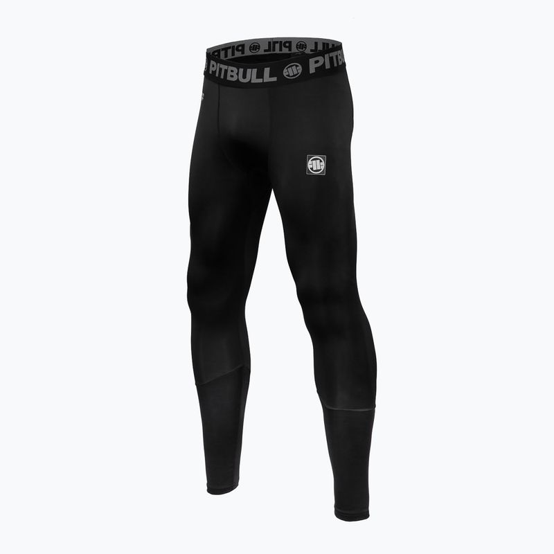 Pánske legíny Pitbull West Coast Performance New Logo black