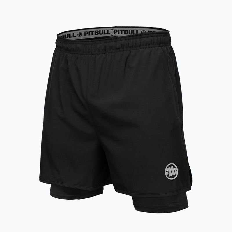 Pánske tréningové šortky Pitbull West Coast Performance Mesh 2 black 6