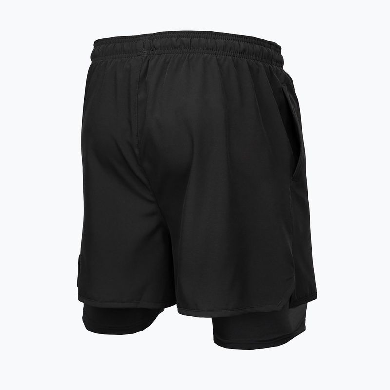 Pánske tréningové šortky Pitbull West Coast Performance Mesh 2 black 7