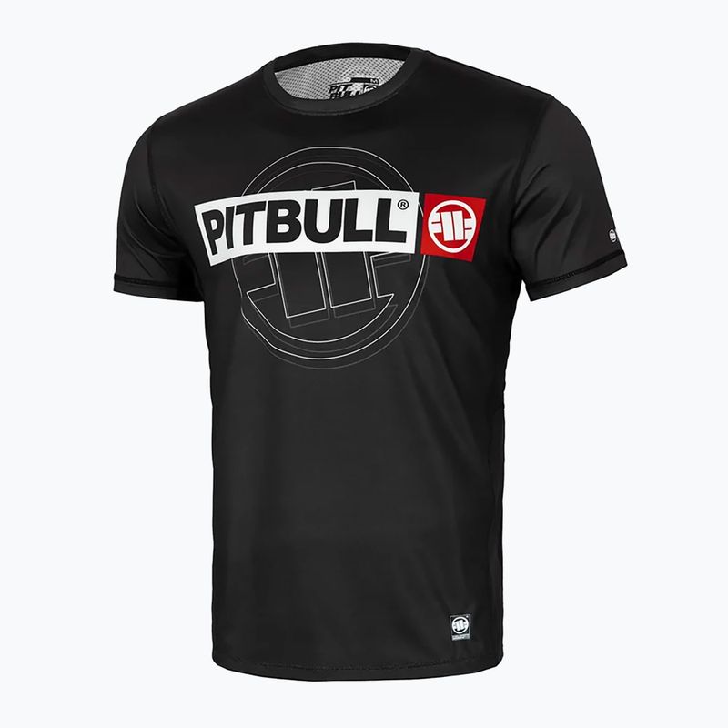 Pánske tréningové tričko Pitbull Mesh Performance Pro Plus Hilltop Sports black 7