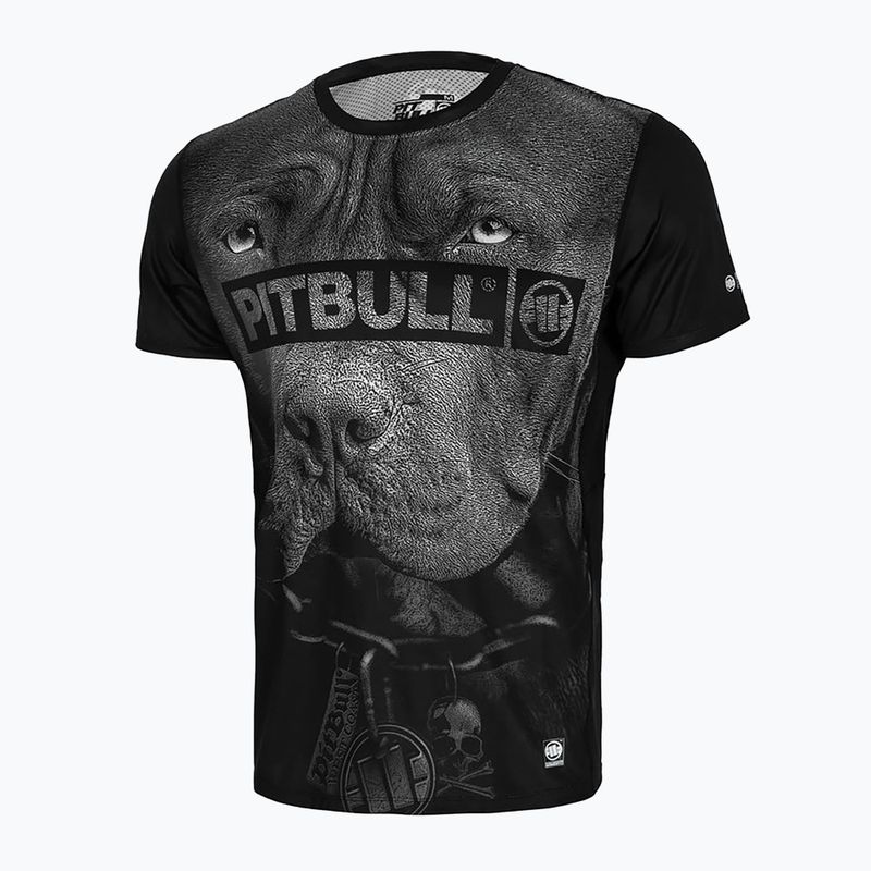 Pánske tréningové tričko  Pitbull Mesh Performance Pro Plus Born in 1989 black 7