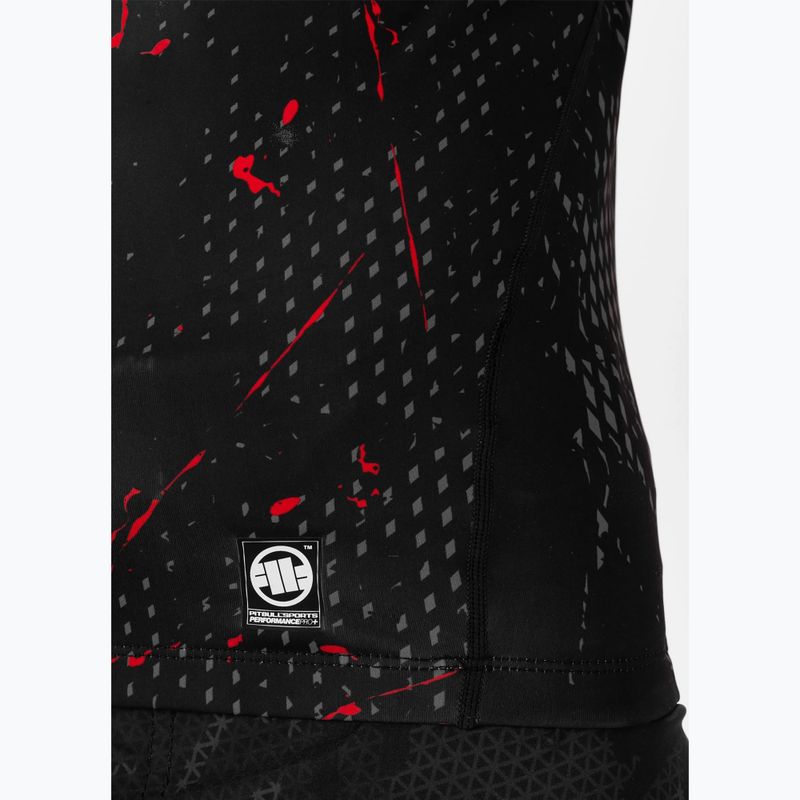 Pánsky chránič Rashguard Pitbull West Coast Blood Dog 2 Rash black 8
