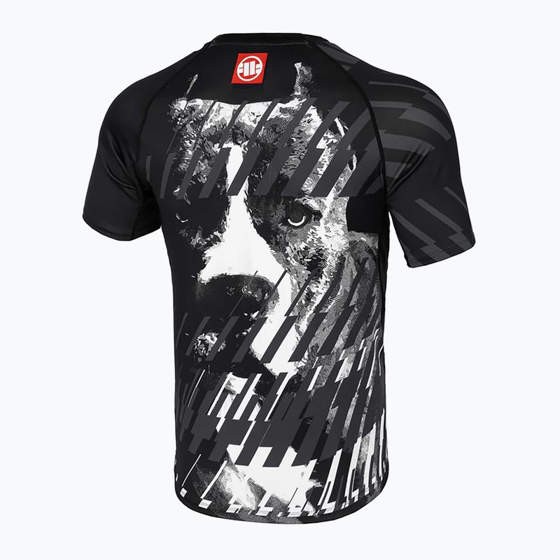 Pánsky Rashguard Pitbull Street Dog Rashguard black 8