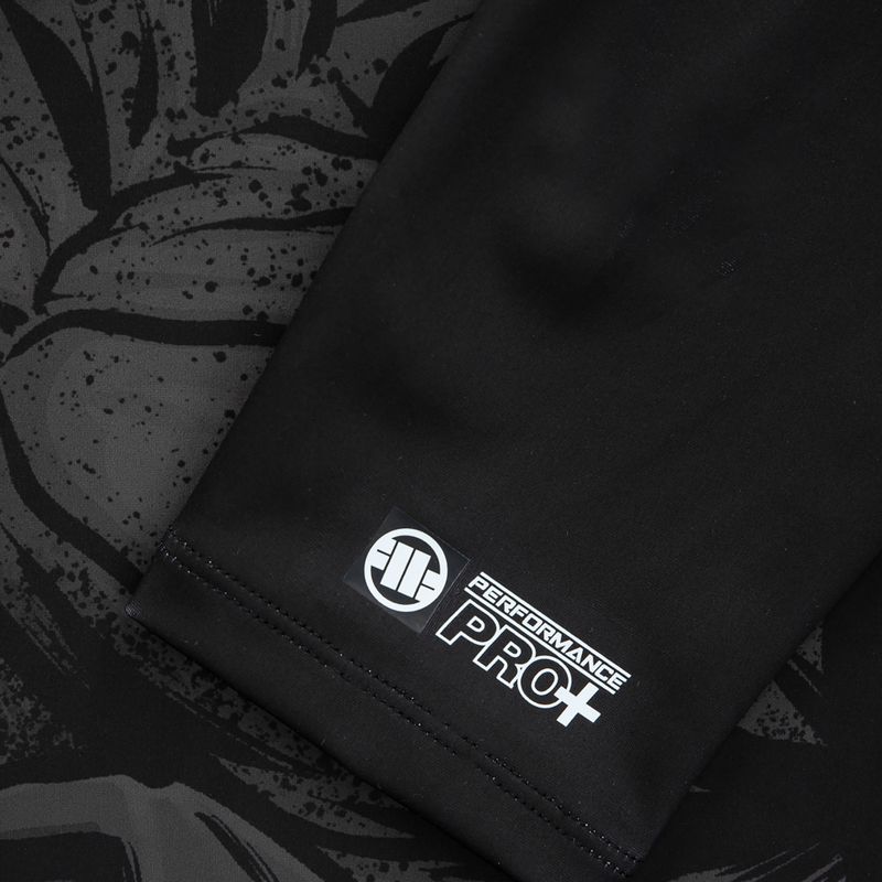 Pánsky chránič Rashguard s dlhým rukávom Pitbull West Coast Masters of MMA Hilltop Rash black 4