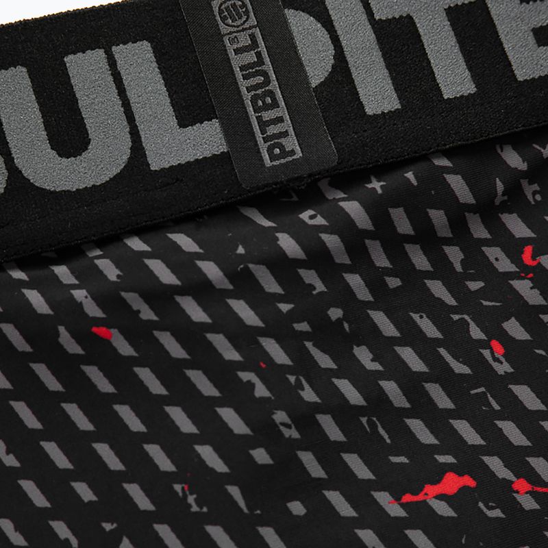 Pánske legíny Pitbull West Coast Leggins Blood Dog 2 black 6