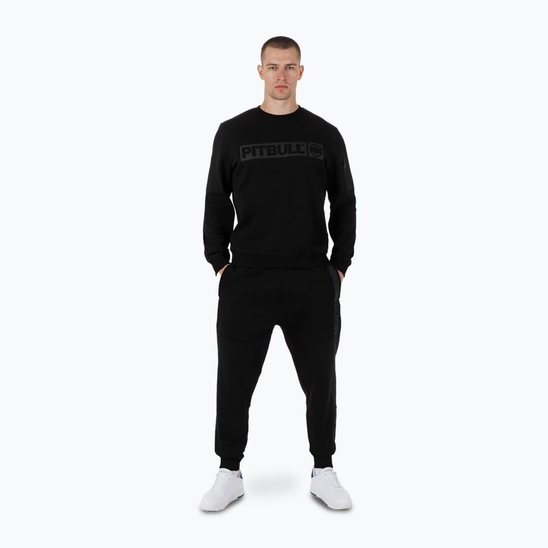 Pánska mikina Pitbull Beyer Crewneck black 3