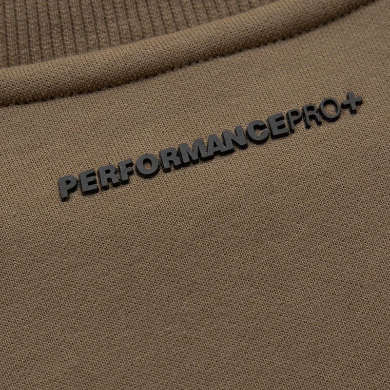 Pánska mikina Pitbull West Coast Beyer Crewneck coyote brown 5