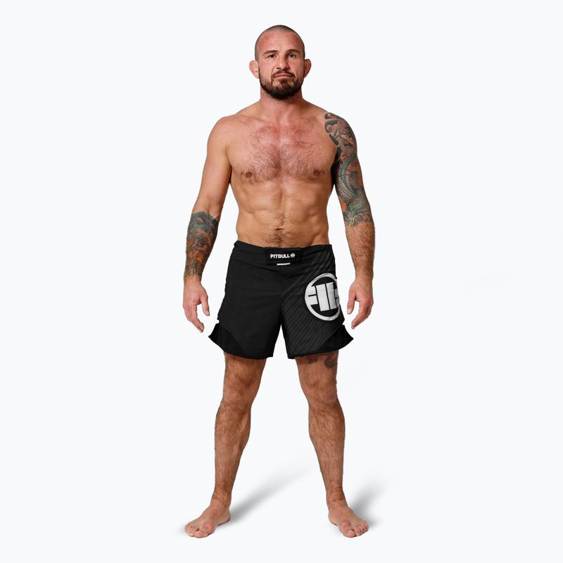 Pánske grapplingové šortky Pitbull Grappling 2 Pro Hilltop black 2