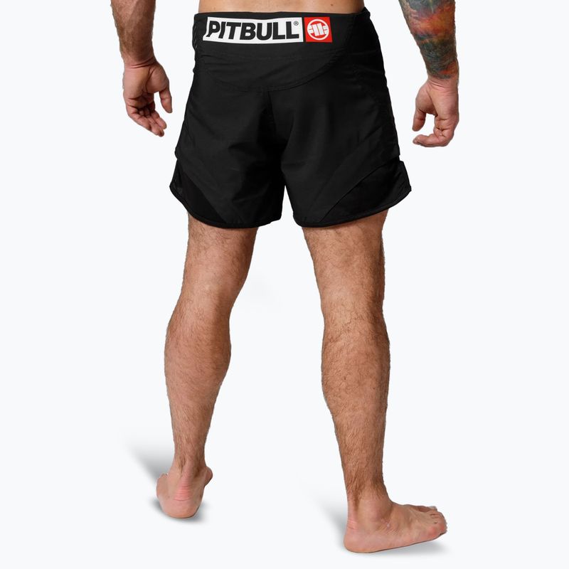 Pánske grapplingové šortky Pitbull Grappling 2 Pro Hilltop black 3