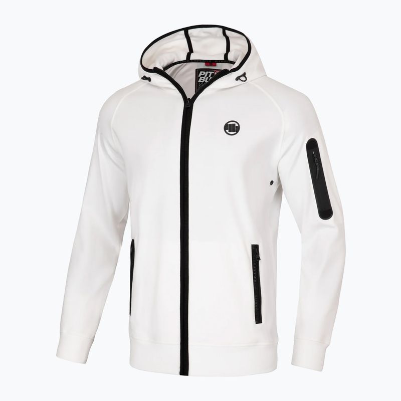 Pánska mikina Pitbull West Coast Hermes Hooded Zip off white 3