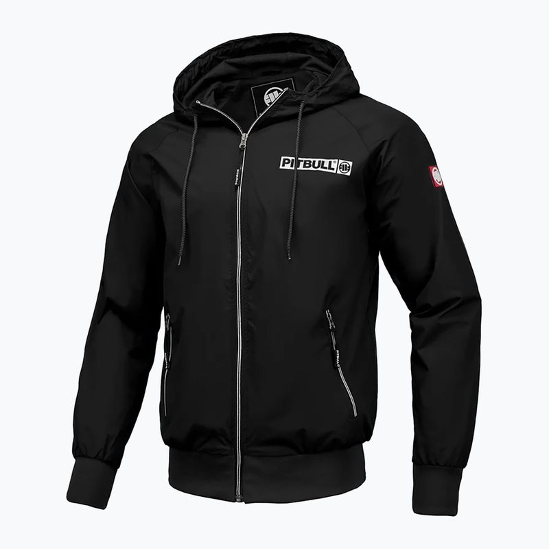 Pánska bunda Pitbull West Coast Athletic Logo Hooded Nylon black 4