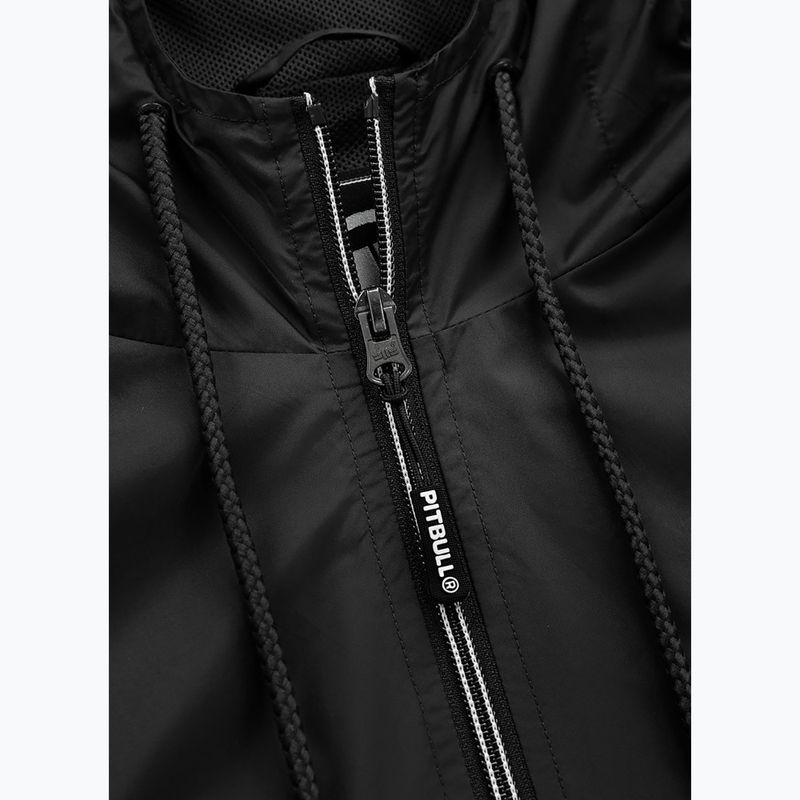 Pánska bunda Pitbull West Coast Athletic Logo Hooded Nylon black 6