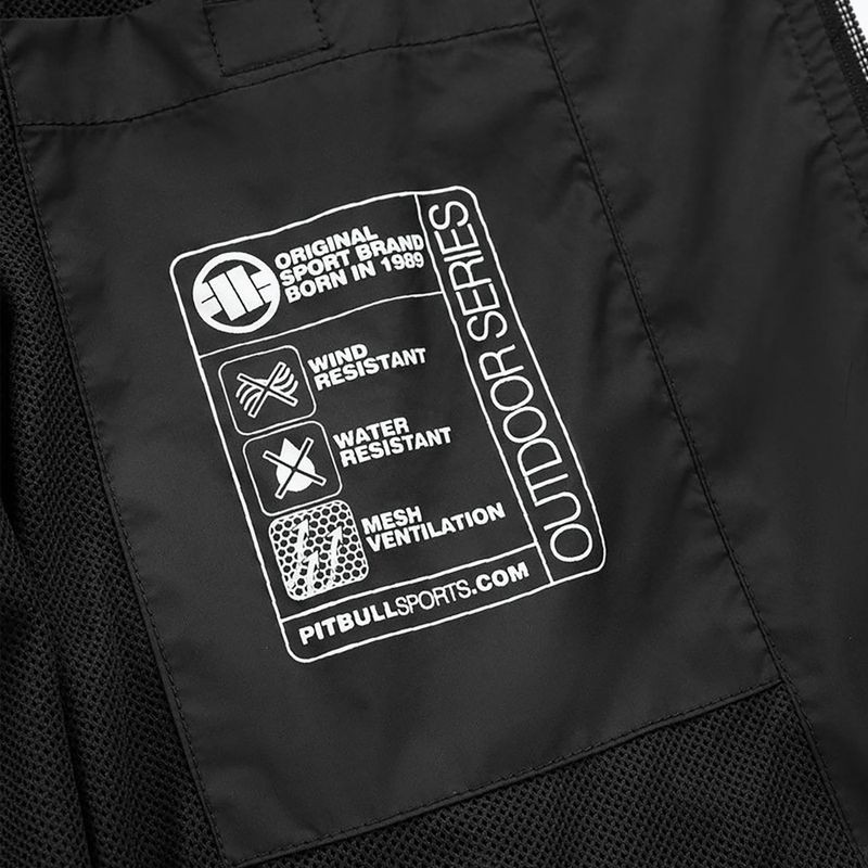 Pánska bunda Pitbull West Coast Athletic Logo Hooded Nylon black 13