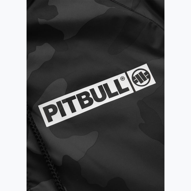 Pánska bunda Pitbull Athletic Logo Hooded Nylon dark navy 9