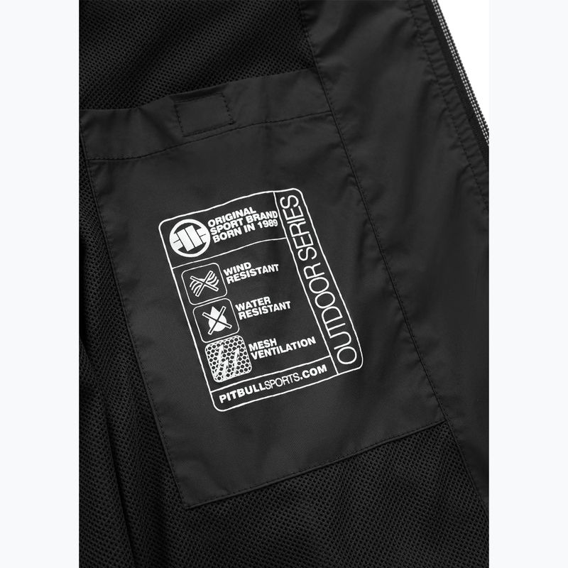 Pánska bunda Pitbull West Coast Athletic Hilltop Hooded Nylon black 12