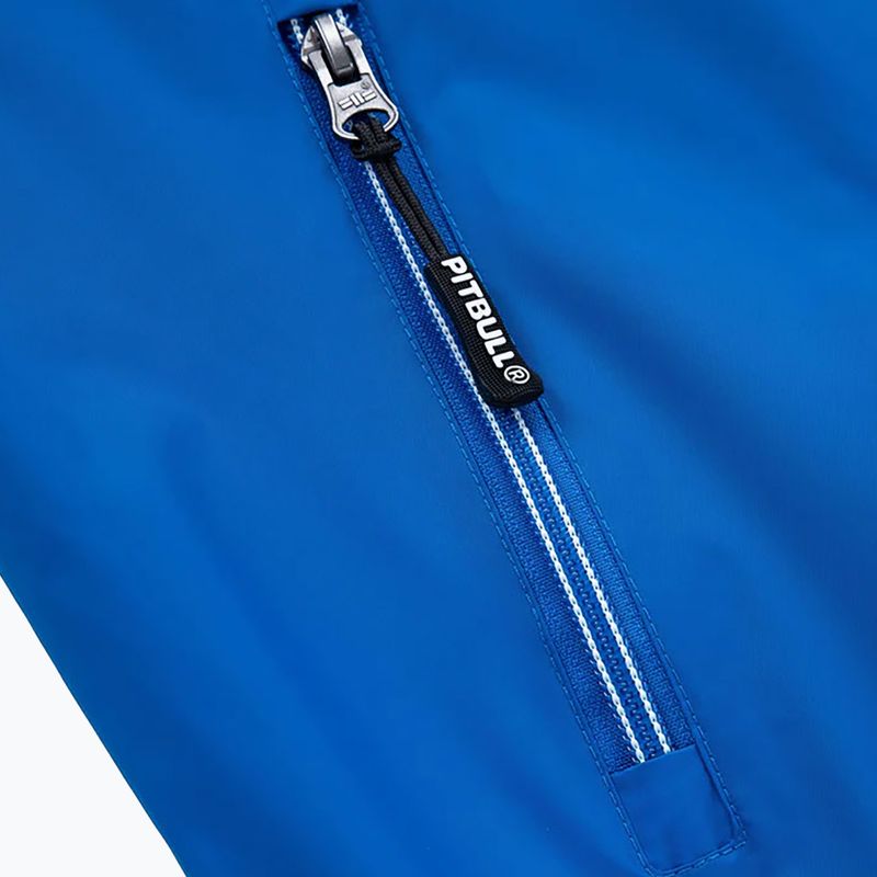 Pánska bunda Pitbull Athletic Hilltop Hooded Nylon blue 9