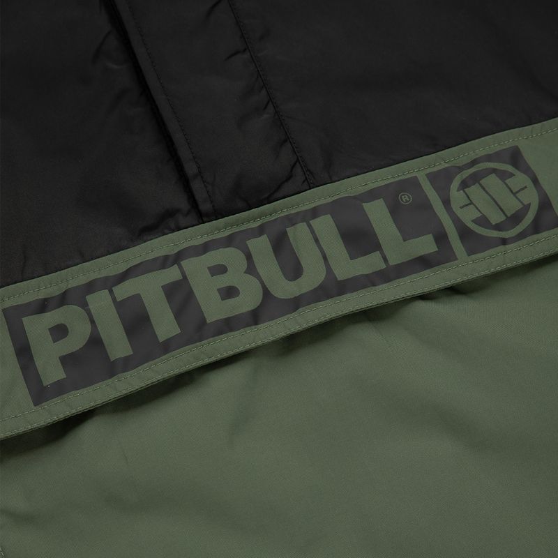 Pitbull West Coast pánska bunda Loring Two-Color Kangaroo black/olive 7