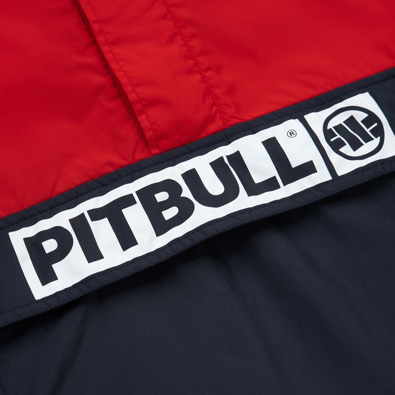 Pitbull West Coast pánska bunda Loring Two-Color Kangaroo red/dark navy 7