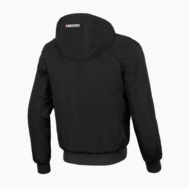 Pitbull West Coast pánska bunda Cabrillo Summer Hooded black 5