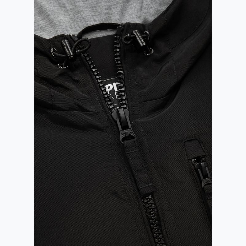 Pitbull West Coast pánska bunda Cabrillo Summer Hooded black 7