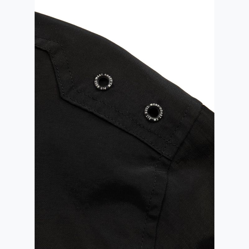 Pitbull West Coast pánska bunda Cabrillo Summer Hooded black 8