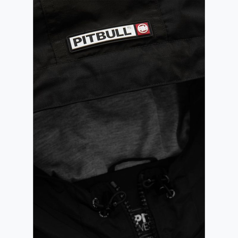 Pitbull West Coast pánska bunda Cabrillo Summer Hooded black 11