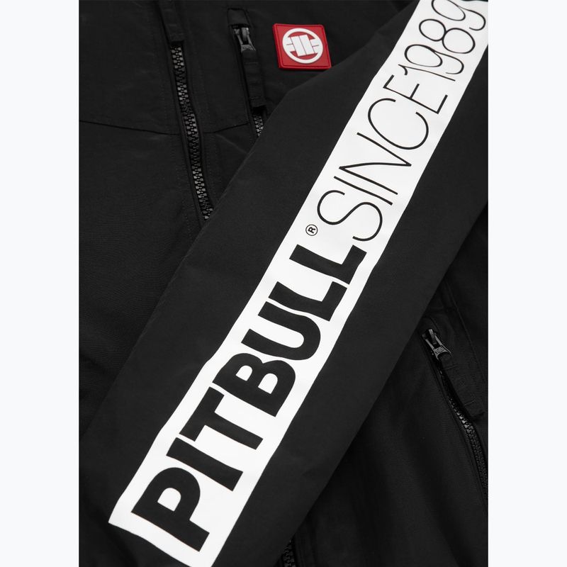 Pitbull West Coast pánska bunda Cabrillo Summer Hooded black 13