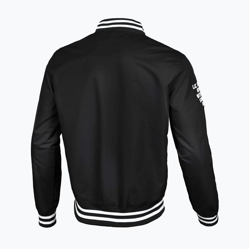 Pánska bunda Pitbull West Coast Tyrian 2 Varsity black 5