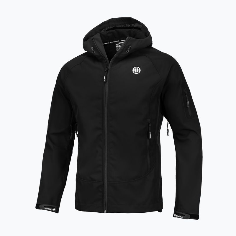 Pánska softshellová bunda Pitbull West Coast Rockfish 2 Softshell black
