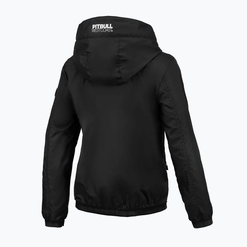 Dámska bunda Pitbull West Coast Dahlia 2 Hooded Nylon black 4