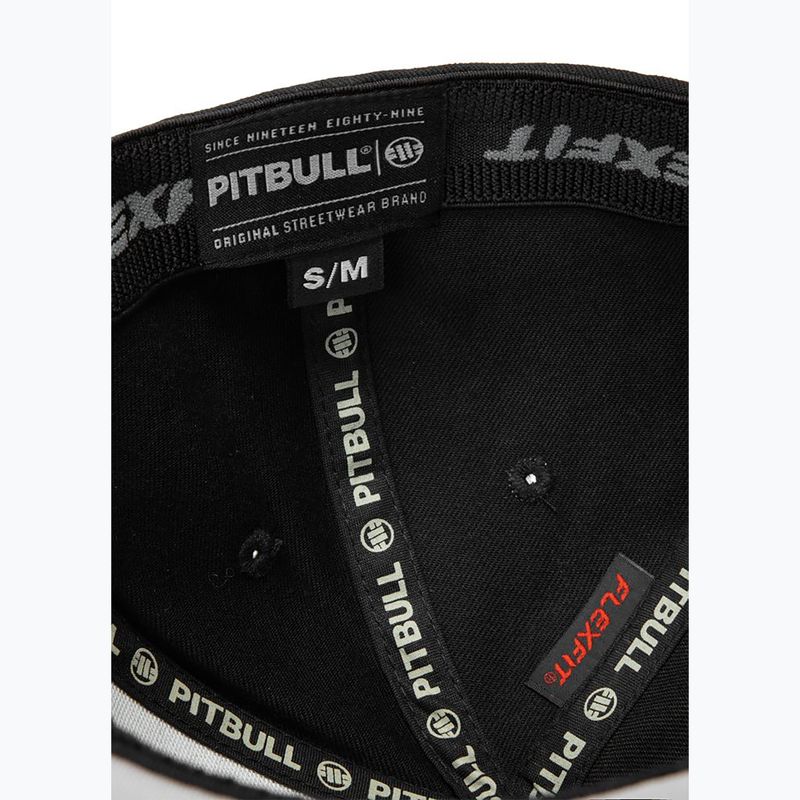 Pitbull Full Cap 3D 'Logo' baseballová čiapka čierna 7
