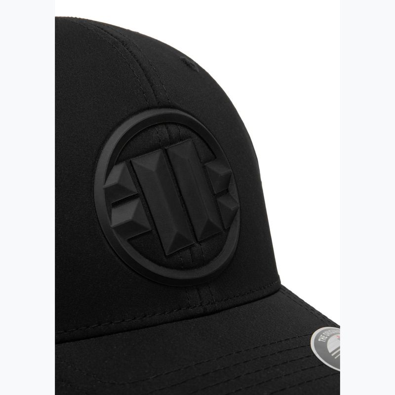 Pánska čiapka Pitbull West Coast Full Cap Logo 3D Angle Welding black 3