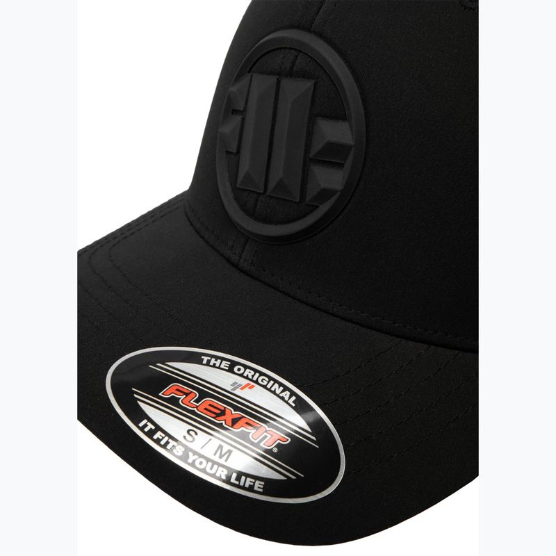 Pánska čiapka Pitbull West Coast Full Cap Logo 3D Angle Welding black 4