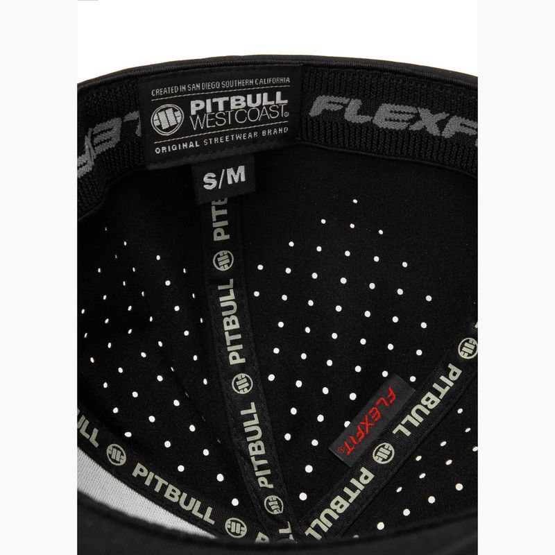 Pánska čiapka Pitbull West Coast Full Cap Logo 3D Angle Welding black 6