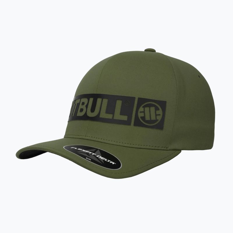 Pitbull West Coast Pánska čiapka ,,Hilltop" Stretch Fitted olive 2